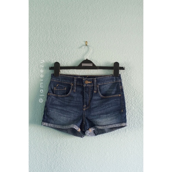 Mossimo Supply Co. Pants - Mossimo | High Rise Stretchy Cuffed Denim Shorts